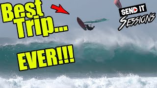 What a GREAT Month for Windsurfing! - March 2023 - Send it Session