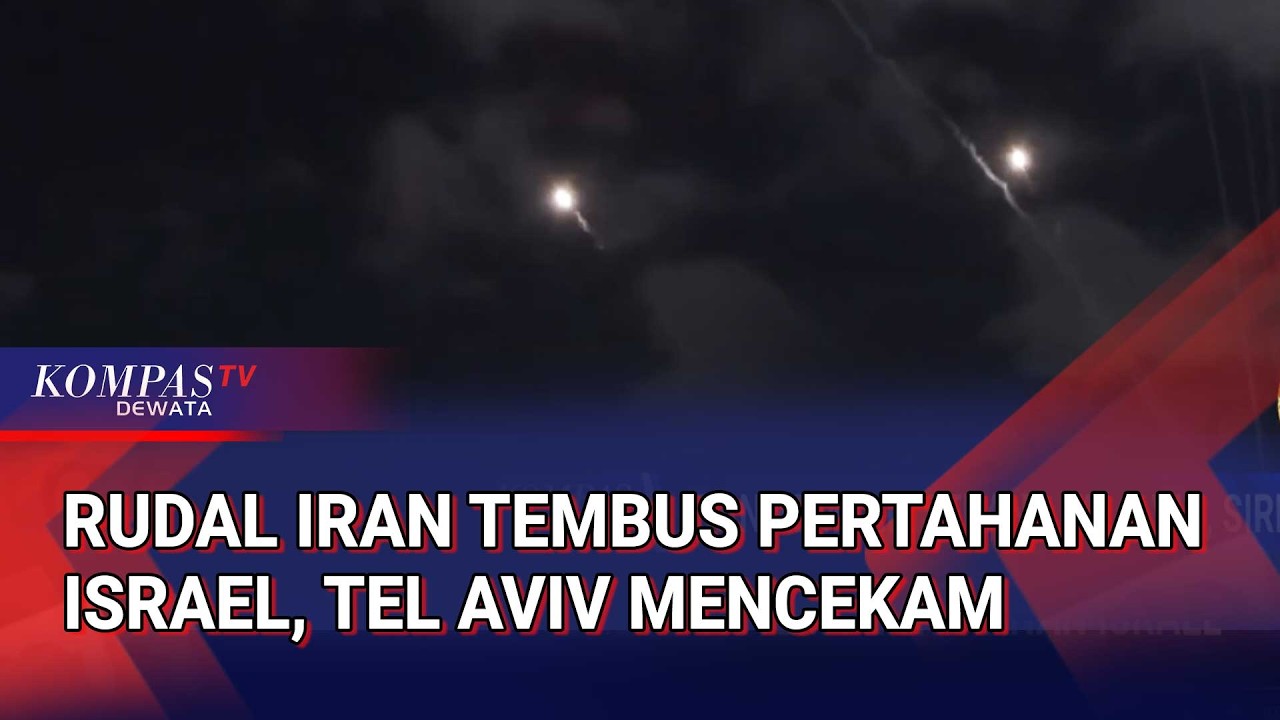 Rudal Iran Tembus Pertahanan Israel, Sirene Serangan Meraung di Tel Aviv!