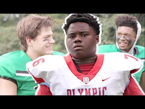 Alabama commit Drake Maye & Texas A&M commit Muhsin Muhammad lead  #1 Myers Park vs Olympic
