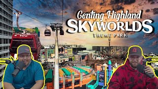 Americans React To GENTING SKYWORLDS PRE-OPENING | Genting Highland