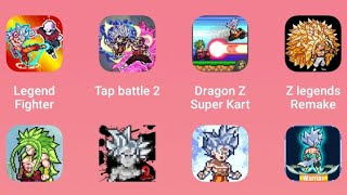 Tap battle 2,Legend Fighter,Dragon Z Super Kart,Z legends Remake,Z Legends 2,LEGEND WAR screenshot 5