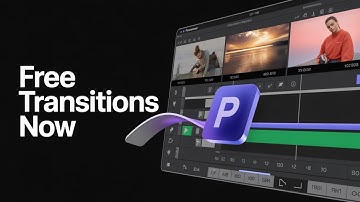 “FREE Premiere Pro Transition Template + Track Matte Key Tutorial (No Plugins!)”