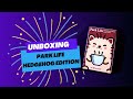 Unboxing Park life Hedgehog edition - Charming Games