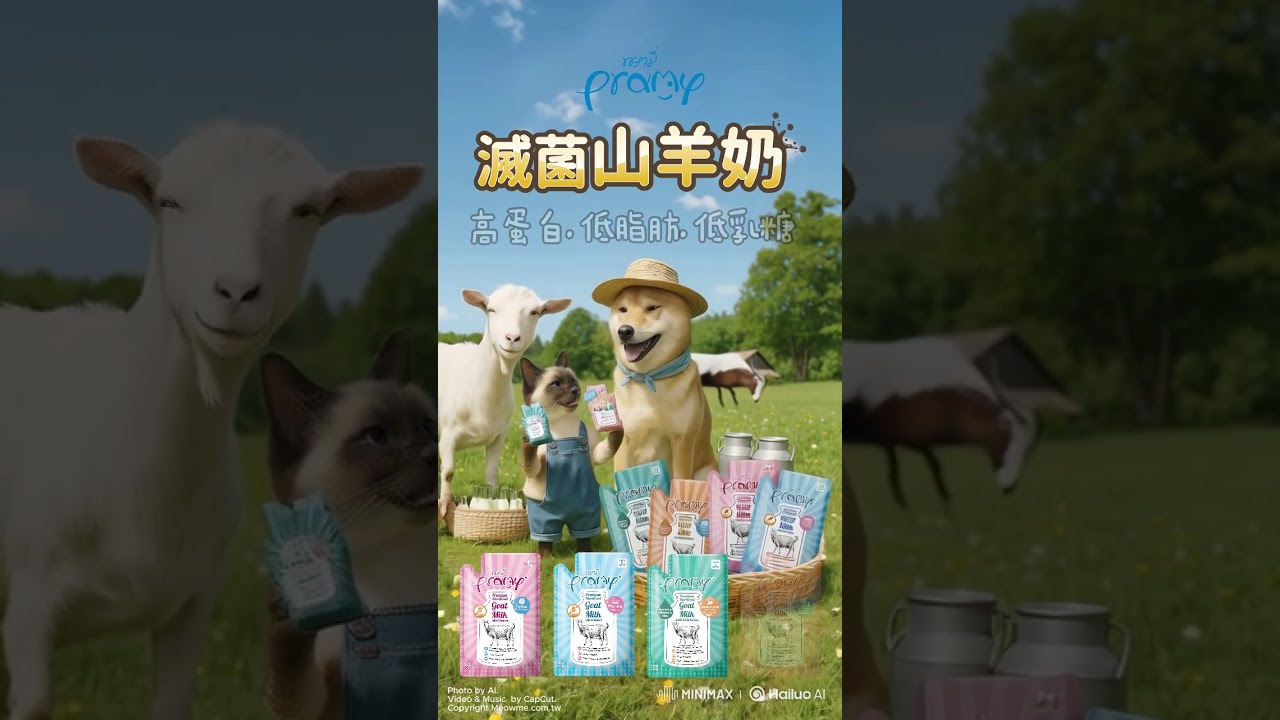 Pramy】滅菌山羊奶初乳營養60g*24入(寵物羊奶/貓狗羊奶/犬貓、小動物皆
