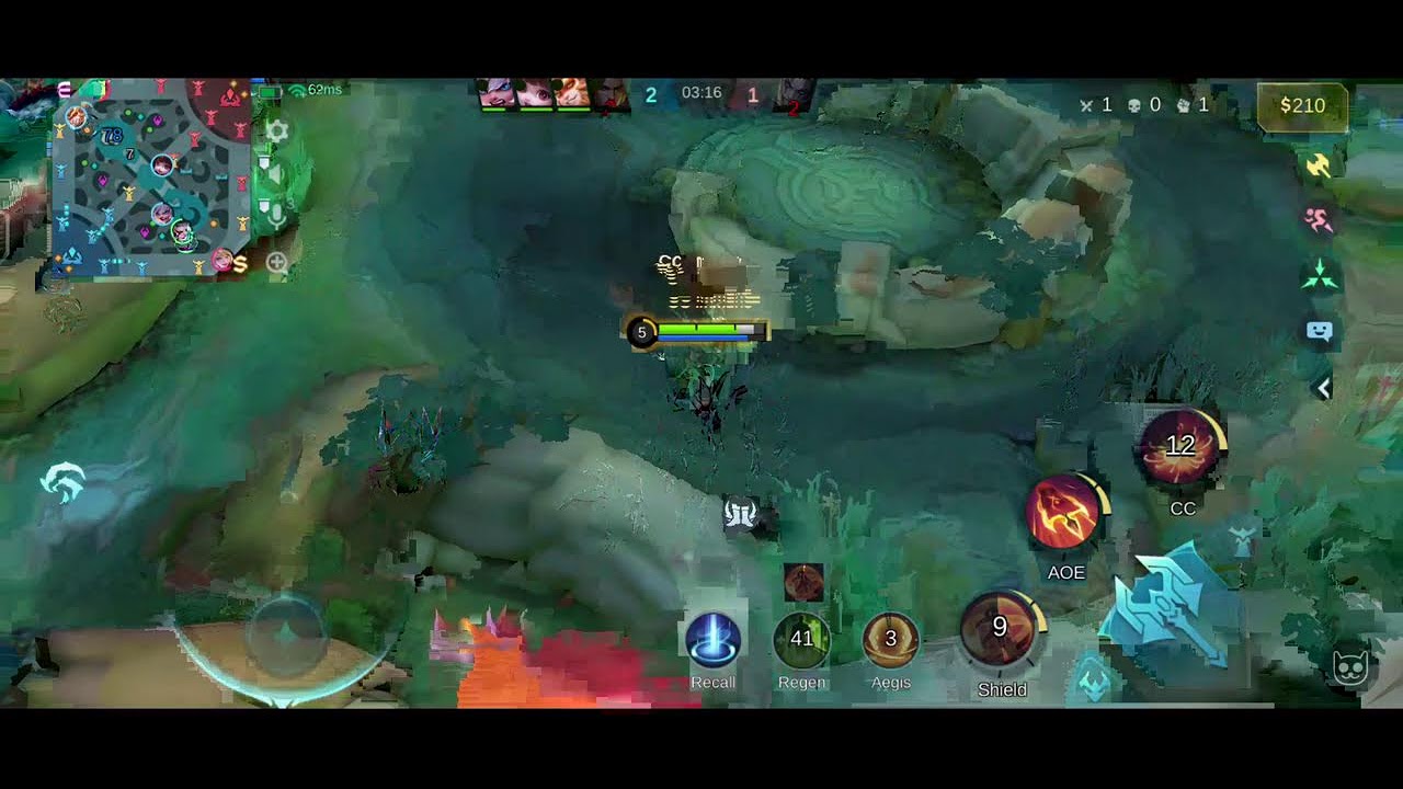 Playing MOBA LEGENDS