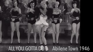 Abilene Town Singing Scene 2 All You Gotta Do