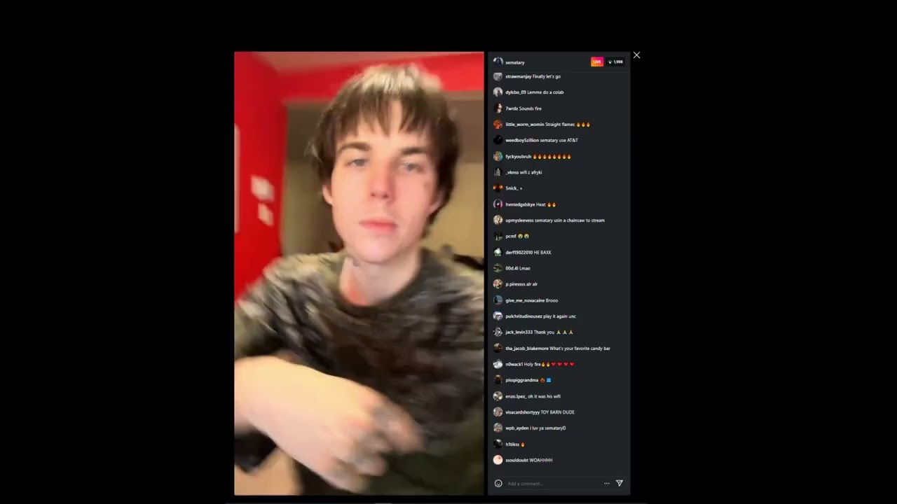 Sematary "HAUNT-O-HOLIXXX THE MIXTAPE" snippets on IG live 27 October 2025