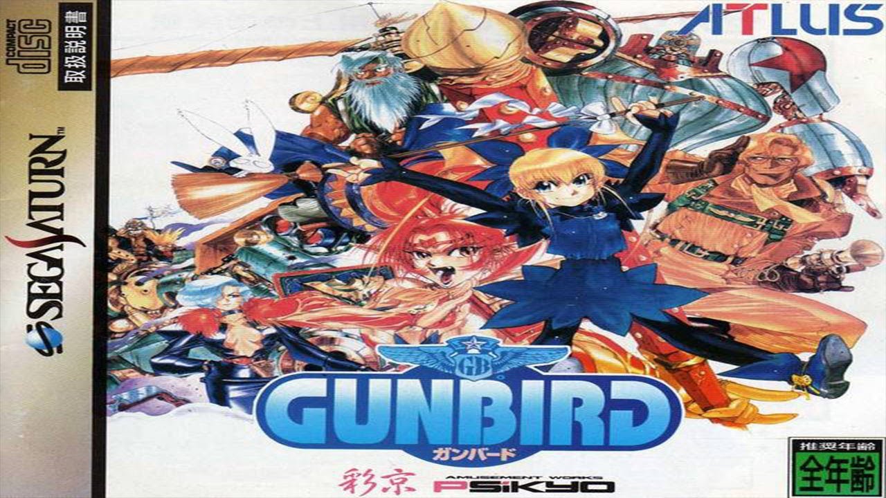 Gunbird - Sega Saturn Walkthrough | Intense Aerial Combat (4K True