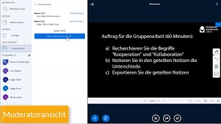 BigBlueButton - Gruppenarbeitsräume einrichten