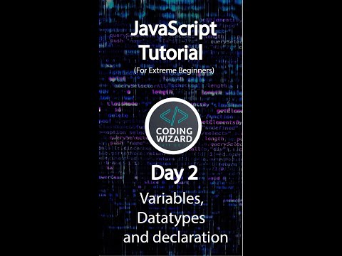 🚀 JavaScript Day 2 Shorts: Master Variables & Data Types! 🌈💻