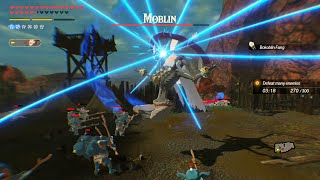 Hyrule Warriors Age Of Calamity - Monk Maz Koshias Moveset Showcase