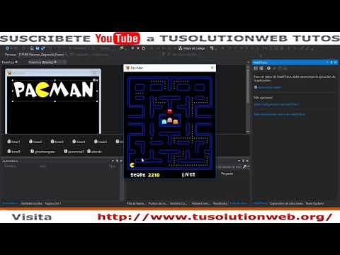 programando pacman c# - game pacman