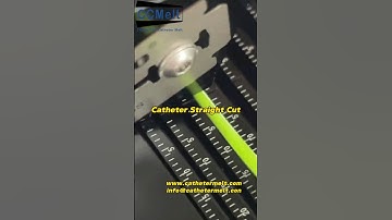 Cutting tool: catheter straight cut