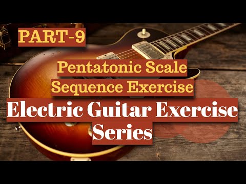 Minor Pentatonic Scale Sequences || Guitar Exercise – Tabs