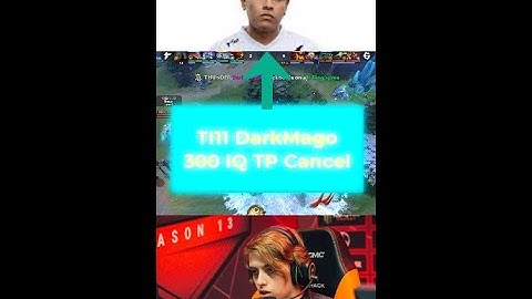 DarkMago Zeus 300 IQ TP 😱😱😱 #dota2 #shorts #dota