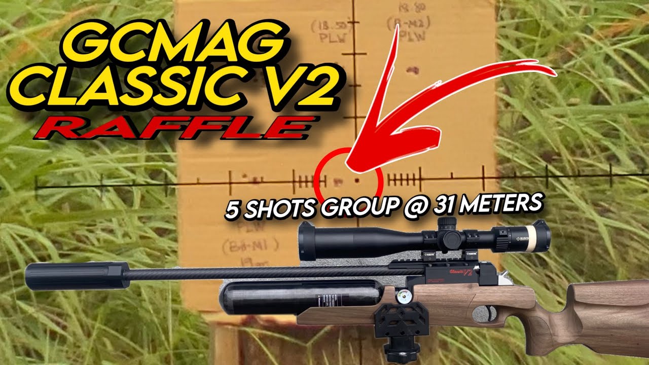 GCMAG CLASSIC V2 WITH B3 BARREL ng Doms Tac Airgun