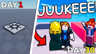 I Spent 30 days Making My First Game