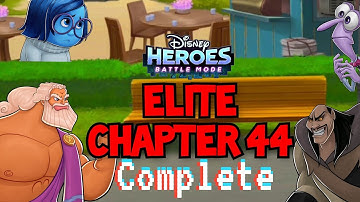 Disney Heroes Battle Mode ELITE CHAPTER 44 COMPLETE Gameplay Walkthrough