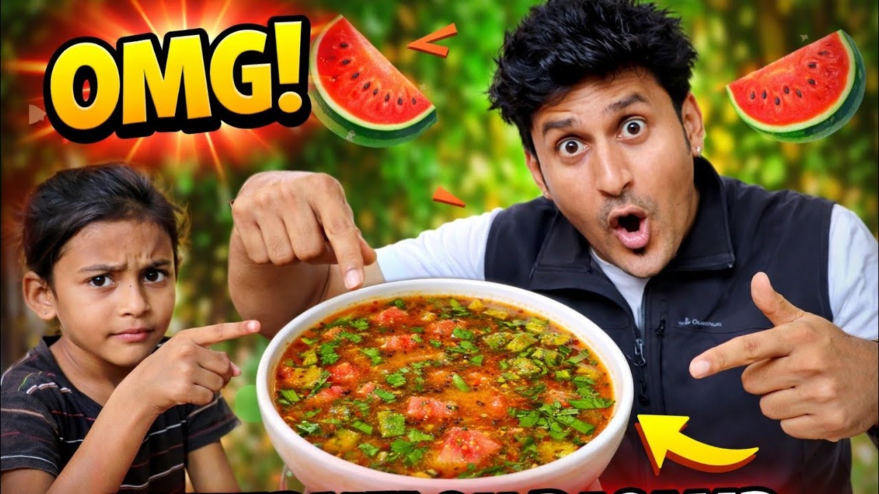 Watermelon in Rasam? 😲 | Healthy Summer Rasam Recipe | Bajan Bopanna @Evergreencounty1
