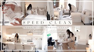 FULL HOUSE SPEED CLEAN | Easy Spring Clean & Tidy!