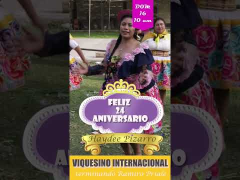 Este Domingo 16 celebramos el y el aniversario d @haydeepizarrooficial