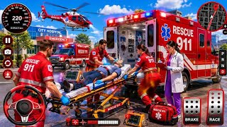 Ambulance City Rescue Simulator 3D Game 911 Us Emergency Ambulance - part 5 screenshot 3