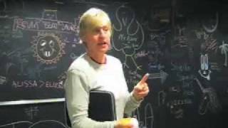 Ellen Degeneres Playing Ping Pong