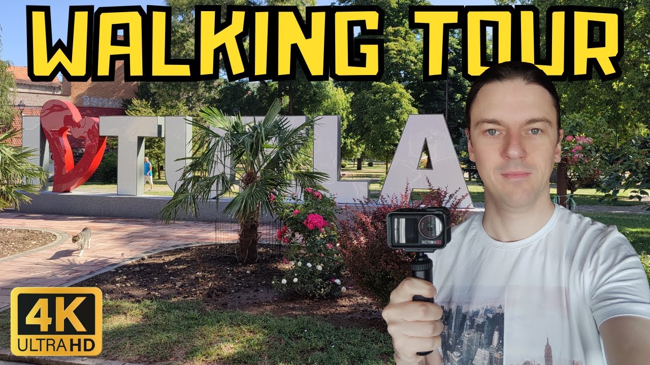 Walking tour of Tuzla in 4K