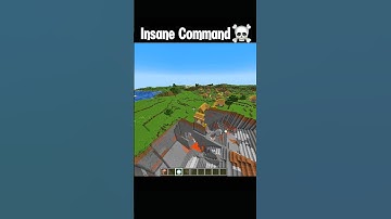 Minecraft Insane Command 🤯 #minecraft #shorts