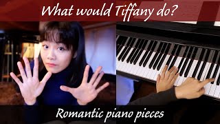 What would Tiffany do? Q&A Romantic piano pieces