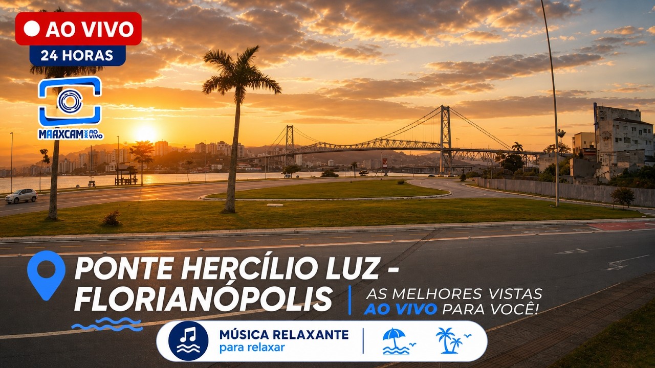 Hercílio Luz Bridge live webcam