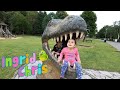Dinosaur park  best outdoor playgrounds for kids with ingrid and chris