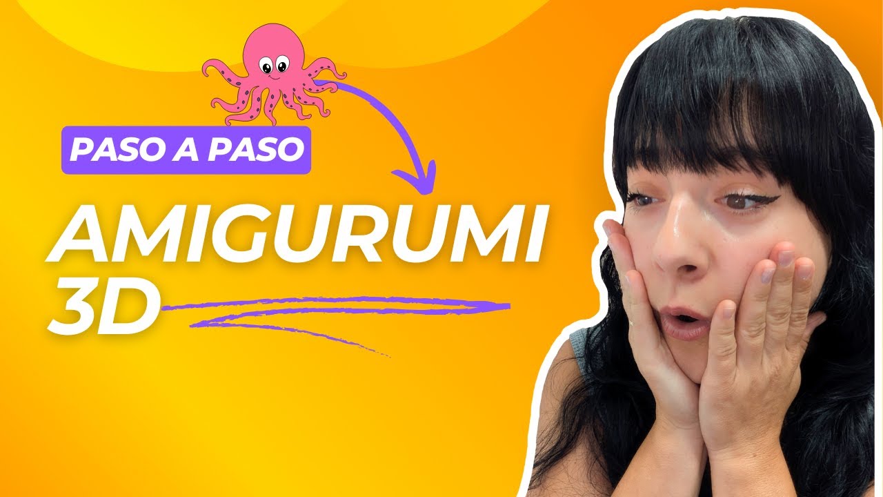 Te reto a tejer éste AMIGURUMI PULPITO, sin querer tejer muchos mas!!