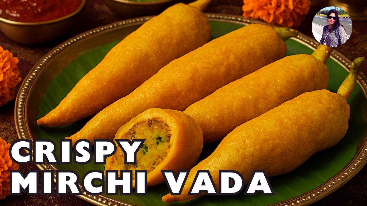 Crispy Stuffed Mirchi Vada | राजस्थान के प्रसिद्ध मिर्ची वड़ा | Rajasthani Stuffed Mirchi Vada