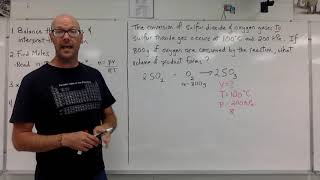 Gas Stoichiometry Example II