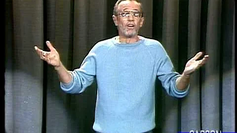 George Carlin Stand Up Comedy Routine on Johnny Ca...