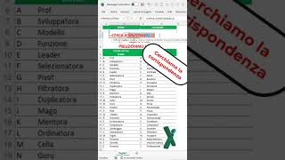 EXCEL4FUN: 🤣 Scopri il tuo nickname in Excel #shorts