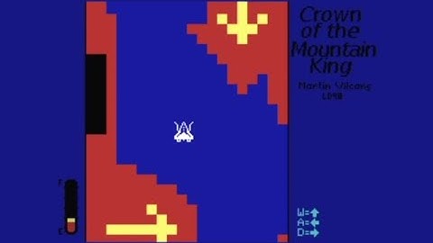 Crown of the Mountain King (50 fps engine) (2021) Walkthrough, ZX Spectrum