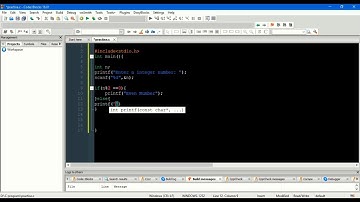 How to check a number is Even or Odd in C programming.