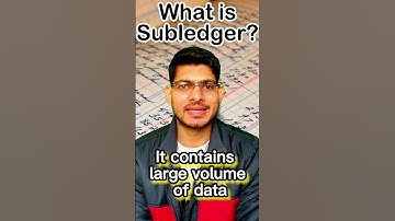 What is Sub-ledger?