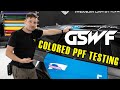 Test de film de protection de peinture ppf color gswf  mon opinion personnelle sur le produit