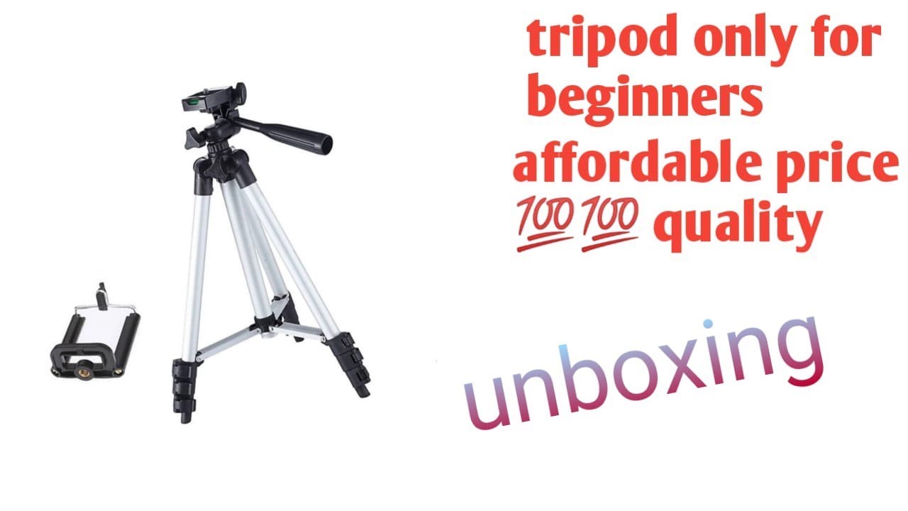 BEST TRIPOD UNBOXING!!!! AT LOW COST YouTube