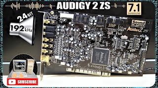 🎚️🔉 Creative Labs Sound Blaster Audigy 2 ZS SB0350 7.1 PCI Sound Card 24bit EAX 4.0