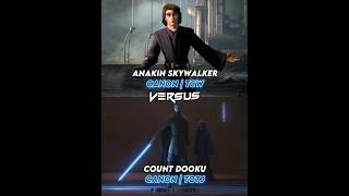 Anakin Skywalker TCW vs Count Dooku TOTJ #1vs1 #starwars #vs