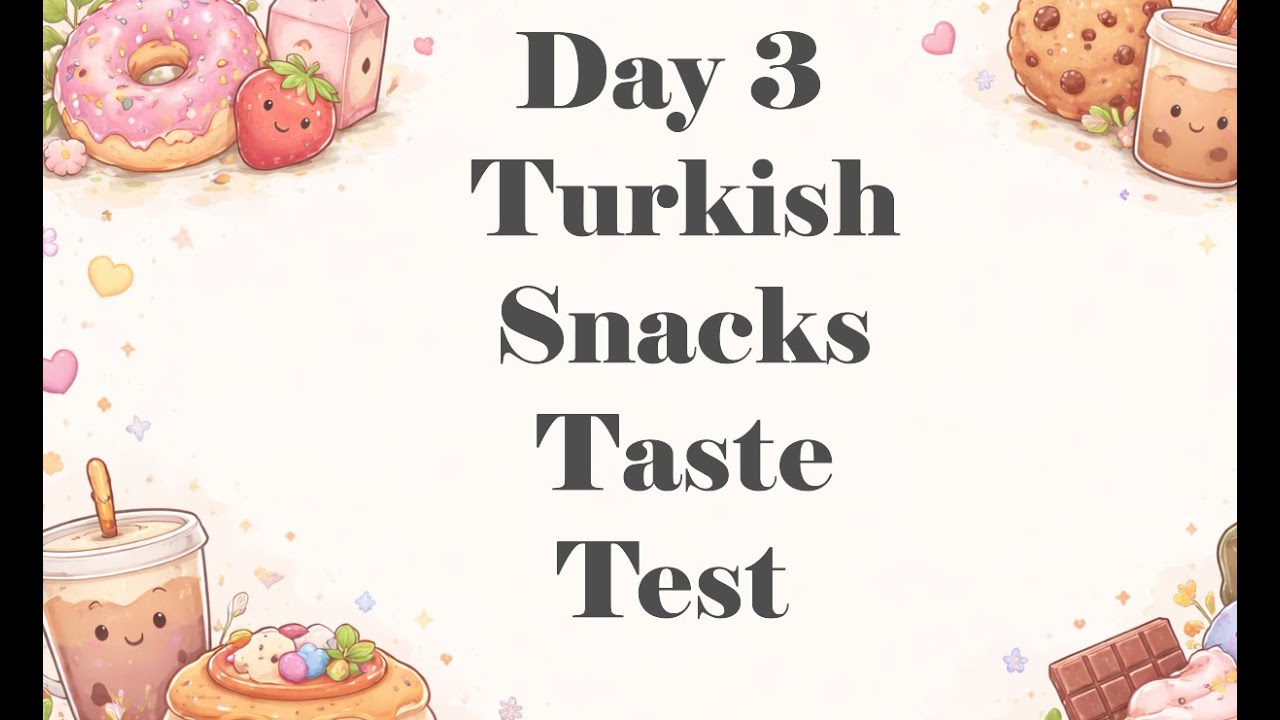 “Turkish Snack Review Day 3: Trying Dark O’Clock Flight 🌙✈️ | Taste Test”