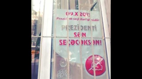 #2 Prezidenti Sən seçəcəksən - prezident seçkiləri 2013