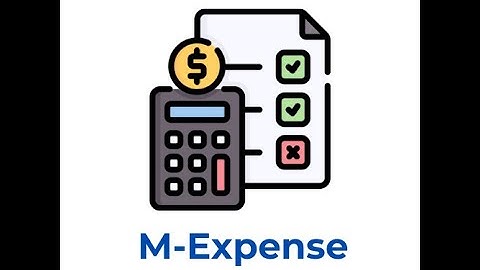 Demonstration of M-Expense application developed by Le Chi Luan