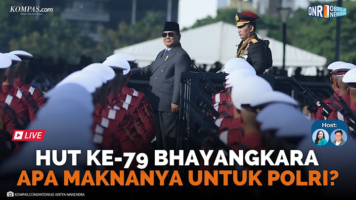 🔴LIVE - HUT ke-79 Bhayangkara: Perayaan Meriah, PR Polri Masih Banyak | Obrolan Newsroom