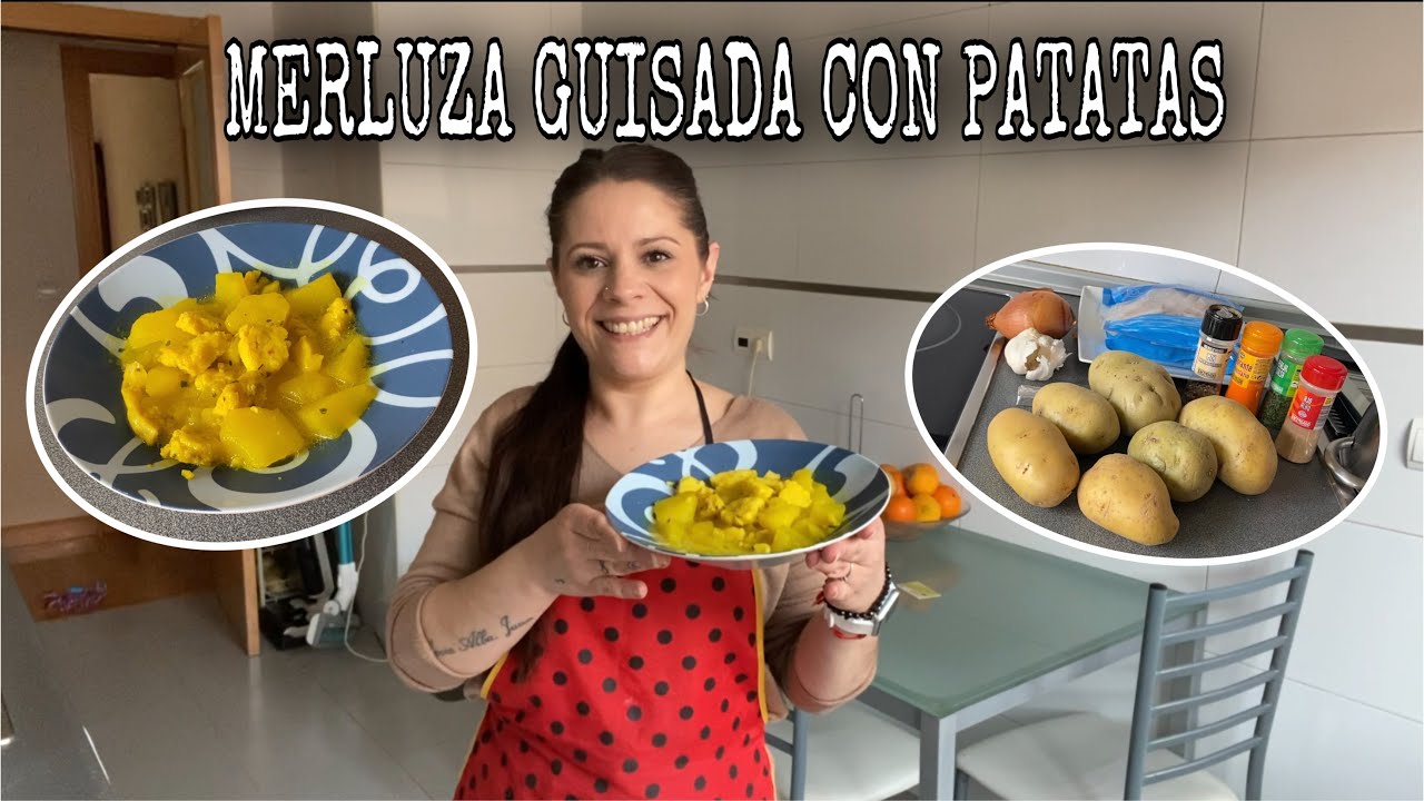 🍤MERLUZA GUISADA CON PATATAS🍤 // Fácil, rápido y económico // La Mari Cocina