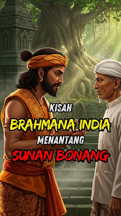Rahasia Kekuatan Sunan Bonang: Taklukkan Brahmana India! #shorts